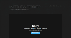 Desktop Screenshot of mterrito.com